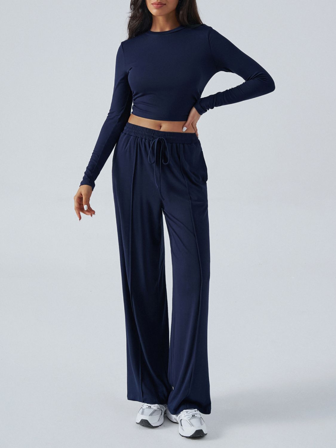 Devine Round Neck Long Sleeve Top and Pants Set***STILL AVAILABLE***EMAIL SELLER with SIZE & COLOR