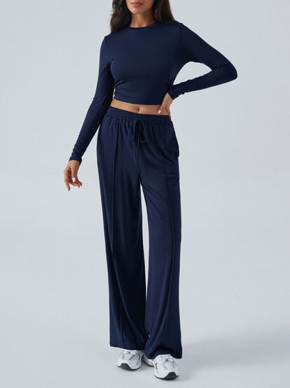 Devine Round Neck Long Sleeve Top and Pants Set***STILL AVAILABLE***EMAIL SELLER with SIZE & COLOR