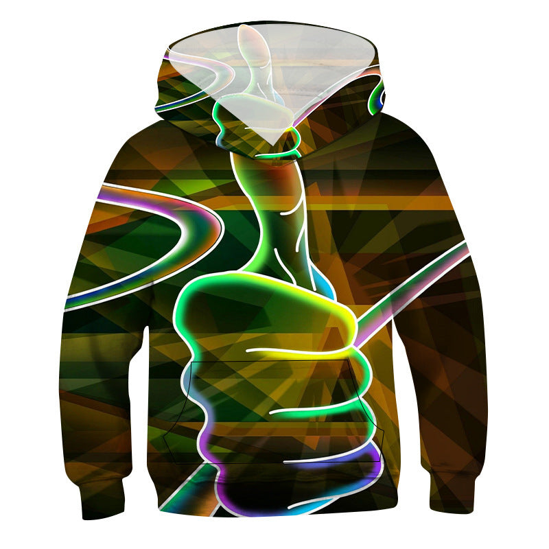 3d Vision Digital Printing Children's Hoodie-STARTING @ $29.99