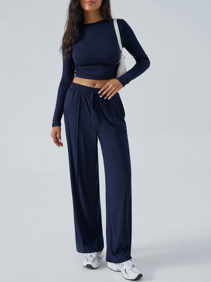 Devine Round Neck Long Sleeve Top and Pants Set***STILL AVAILABLE***EMAIL SELLER with SIZE & COLOR