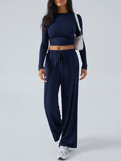 Devine Round Neck Long Sleeve Top and Pants Set***STILL AVAILABLE***EMAIL SELLER with SIZE & COLOR