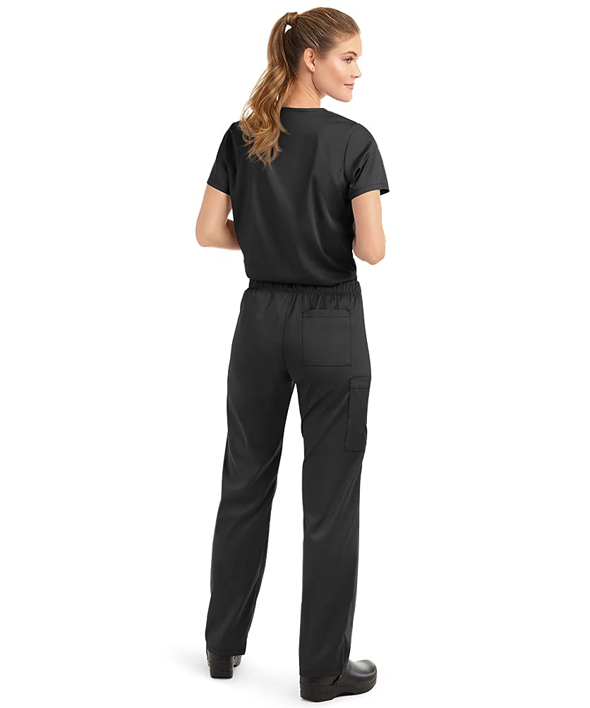 Strictly Scrubs Stretch Women’s Four Way Stretch Scrub Set (XS-3X, 15 Colors) - Includes V-Neck Top and Pant