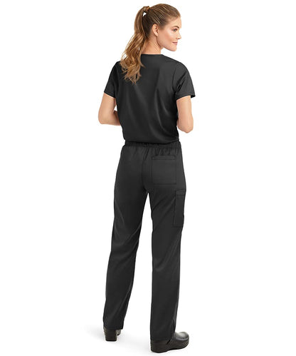 Strictly Scrubs Stretch Women’s Four Way Stretch Scrub Set (XS-3X, 15 Colors) - Includes V-Neck Top and Pant