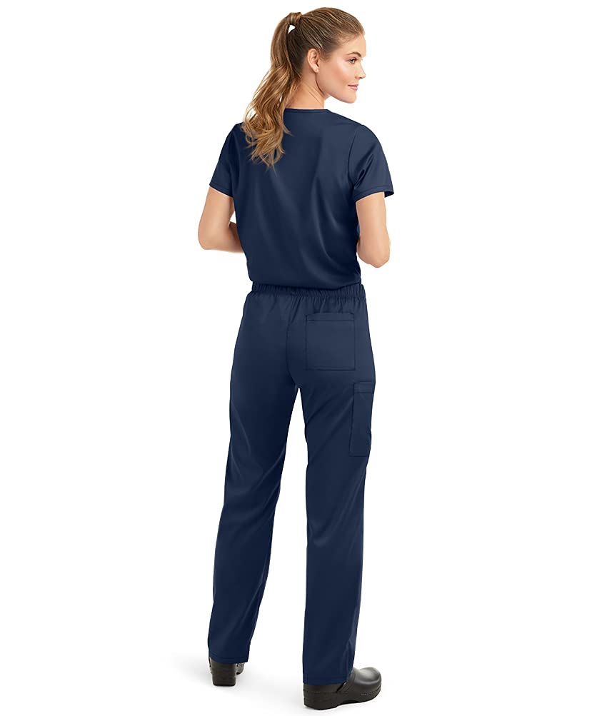 Strictly Scrubs Stretch Women’s Four Way Stretch Scrub Set (XS-3X, 15 Colors) - Includes V-Neck Top and Pant