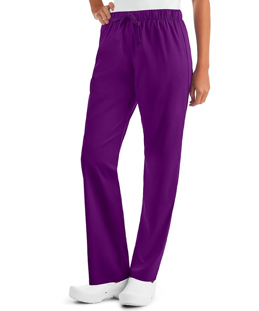 Strictly Scrubs Stretch Women’s Four Way Stretch Scrub Set (XS-3X, 15 Colors) - Includes V-Neck Top and Pant