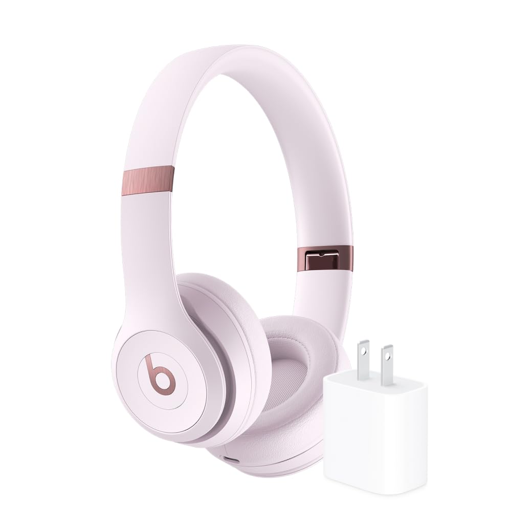 Beats Solo 4 - Wireless Bluetooth On-Ear Headphones, Apple & Android Compatible, Up to 50 Hours of Battery Life - Matte Black