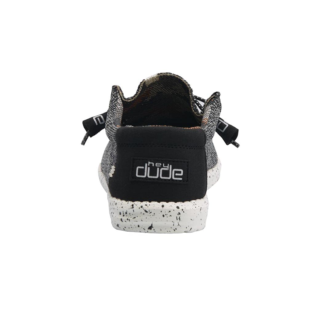Hey Dude Men's Wally Sox | Men’s Shoes | Men's Lace Up Loafers | Comfortable & Light-Weight