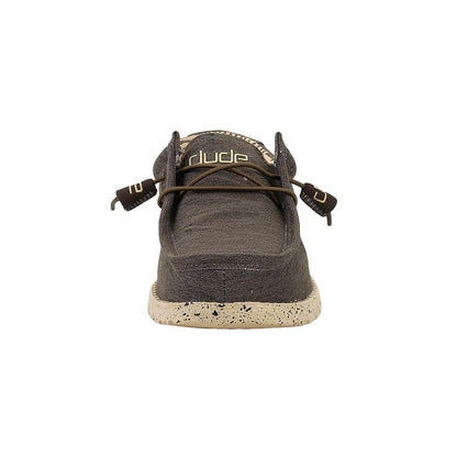 Hey Dude Men's Wally Sox | Men’s Shoes | Men's Lace Up Loafers | Comfortable & Light-Weight