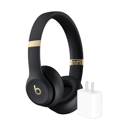 Beats Solo 4 - Wireless Bluetooth On-Ear Headphones, Apple & Android Compatible, Up to 50 Hours of Battery Life - Matte Black