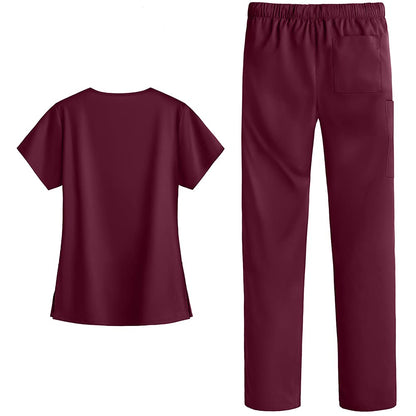 Strictly Scrubs Stretch Women’s Four Way Stretch Scrub Set (XS-3X, 15 Colors) - Includes V-Neck Top and Pant