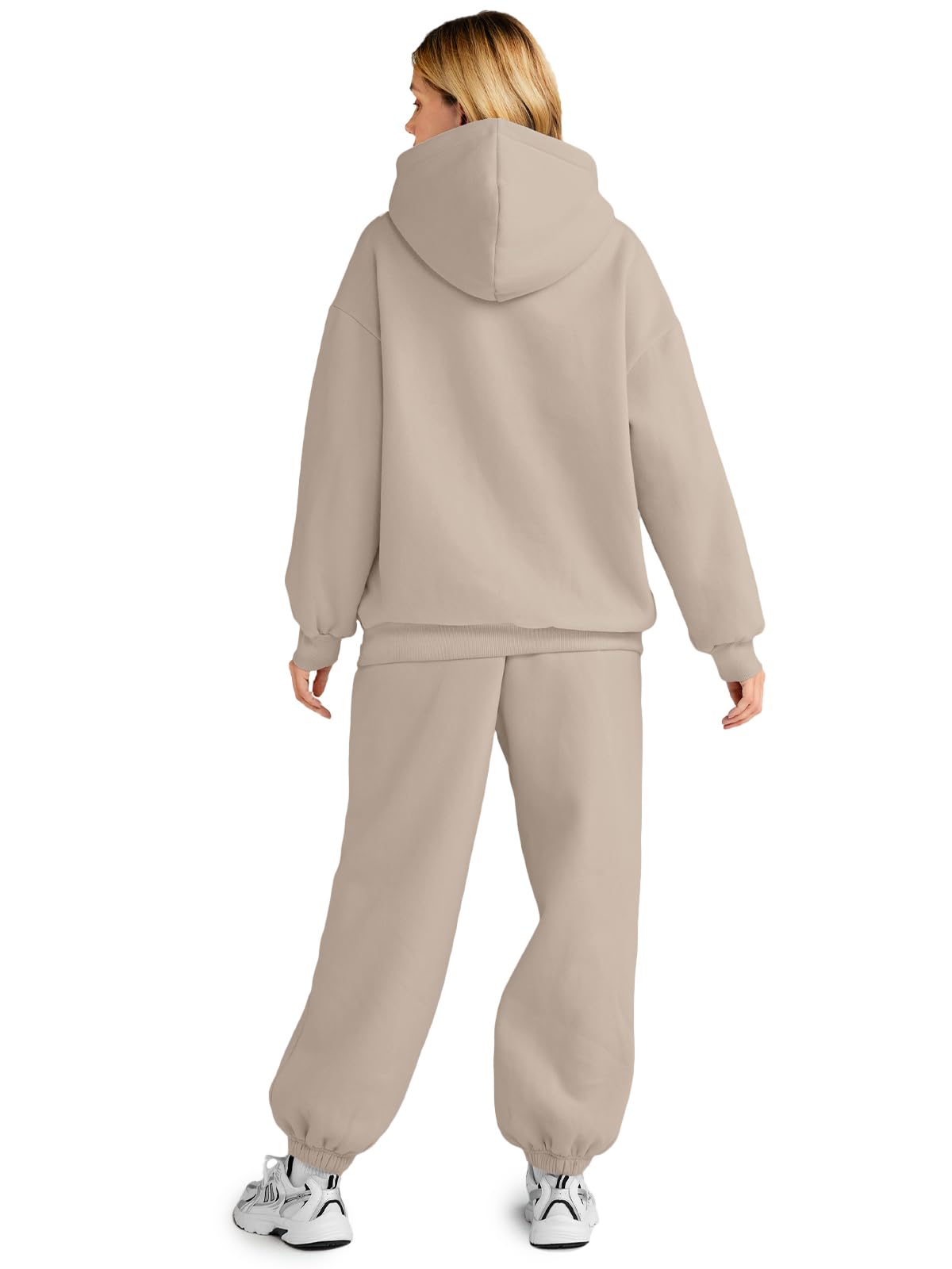 AUTOMET Womens 2 Piece Outfits Lounge Hoodie Sweatsuit Sets Oversized Sweatshirt Baggy Fall Fashion Sweatpants with Pockets