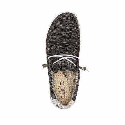 Hey Dude Men's Wally Sox | Men’s Shoes | Men's Lace Up Loafers | Comfortable & Light-Weight