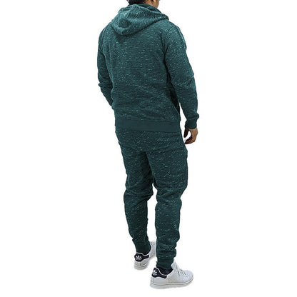 HHGKED Mens 2 Piece set Outfits Comfy Sweatsuits Athletic Jogging Tracksuit Hooded Sweatshirt and Joggers Sweatpants