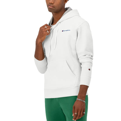 Champion Men's Hoodie, Powerblend, Fleece Men's Hoodie, Comfortable Men's Sweatshirt, Script Logo (Reg. or Big & Tall)