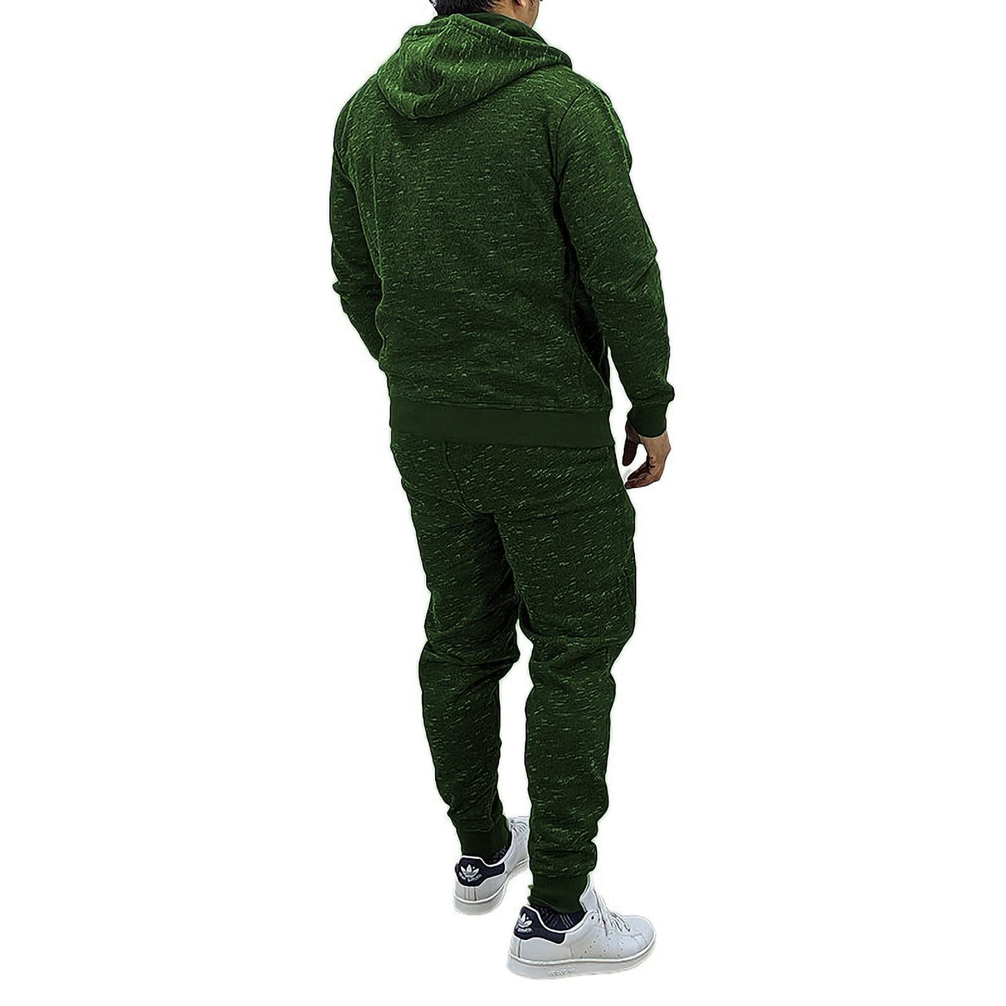 HHGKED Mens 2 Piece set Outfits Comfy Sweatsuits Athletic Jogging Tracksuit Hooded Sweatshirt and Joggers Sweatpants
