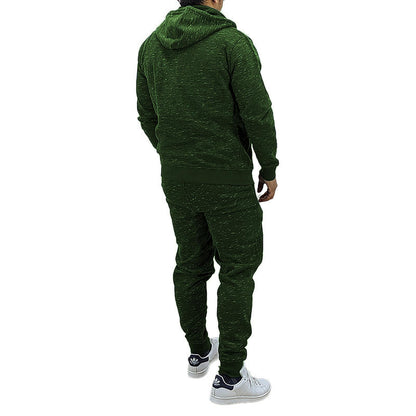 HHGKED Mens 2 Piece set Outfits Comfy Sweatsuits Athletic Jogging Tracksuit Hooded Sweatshirt and Joggers Sweatpants