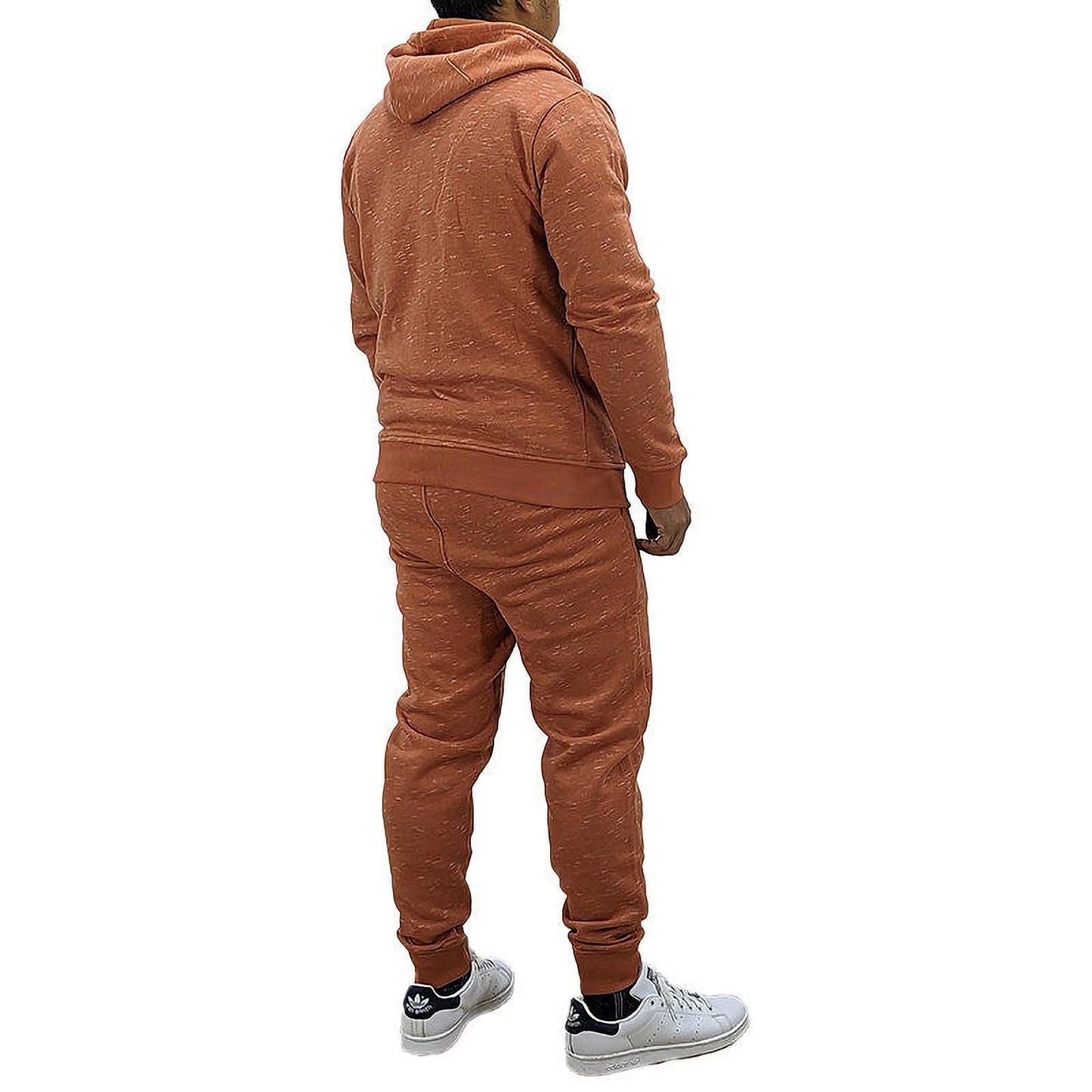 HHGKED Mens 2 Piece set Outfits Comfy Sweatsuits Athletic Jogging Tracksuit Hooded Sweatshirt and Joggers Sweatpants