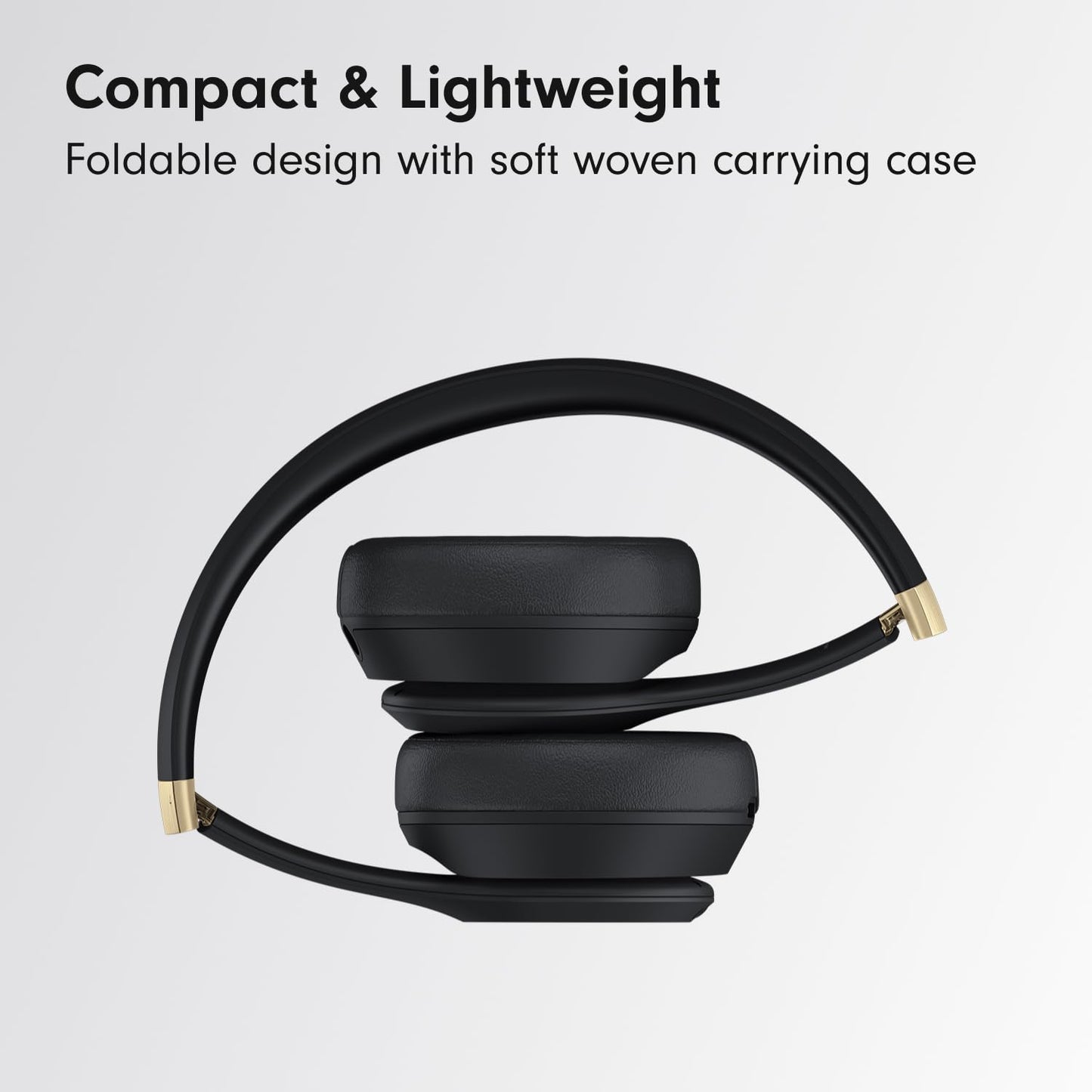 Beats Solo 4 - Wireless Bluetooth On-Ear Headphones, Apple & Android Compatible, Up to 50 Hours of Battery Life - Matte Black