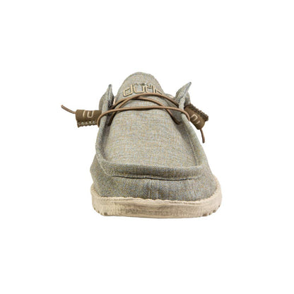 Hey Dude Men's Wally Sox | Men’s Shoes | Men's Lace Up Loafers | Comfortable & Light-Weight