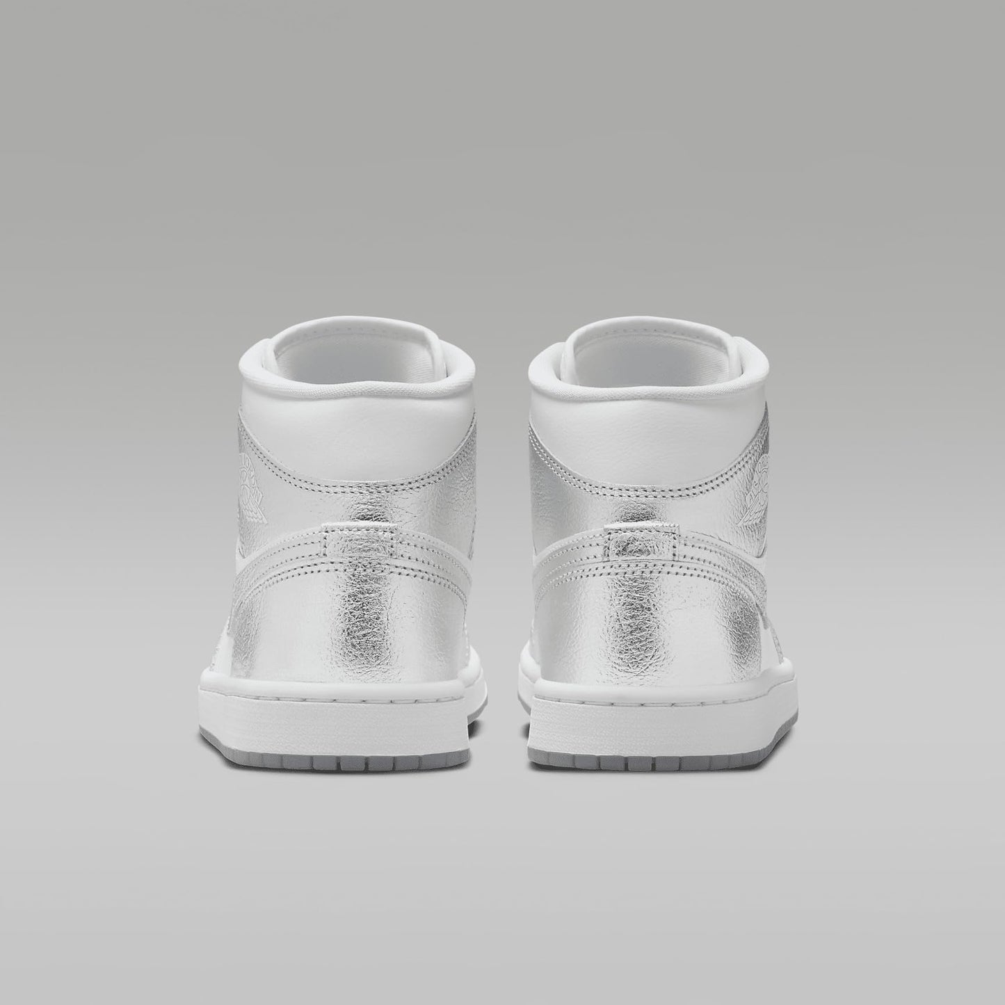 Jordan Women's Air 1 Mid SE White/Metallic Silver (FN5031 100)