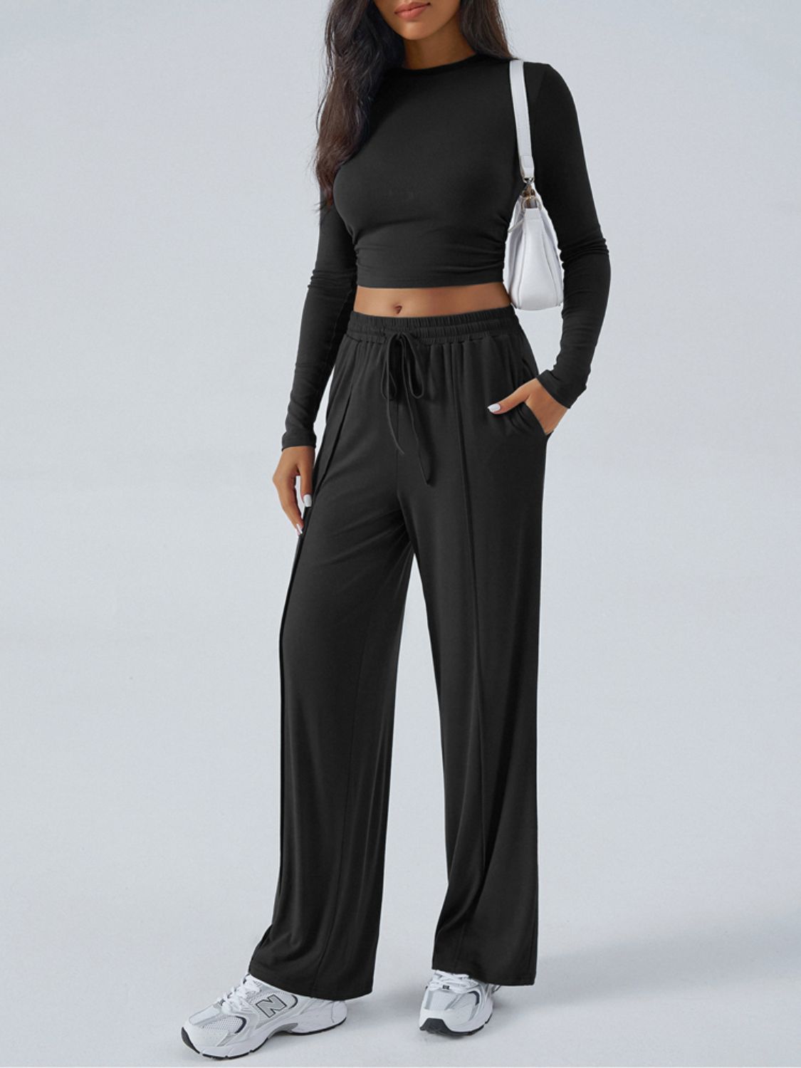 Devine Round Neck Long Sleeve Top and Pants Set***STILL AVAILABLE***EMAIL SELLER with SIZE & COLOR