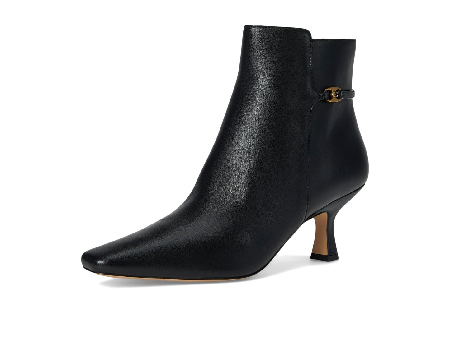 Coach Women's Rebecca Leather Bootie Ankle Boot