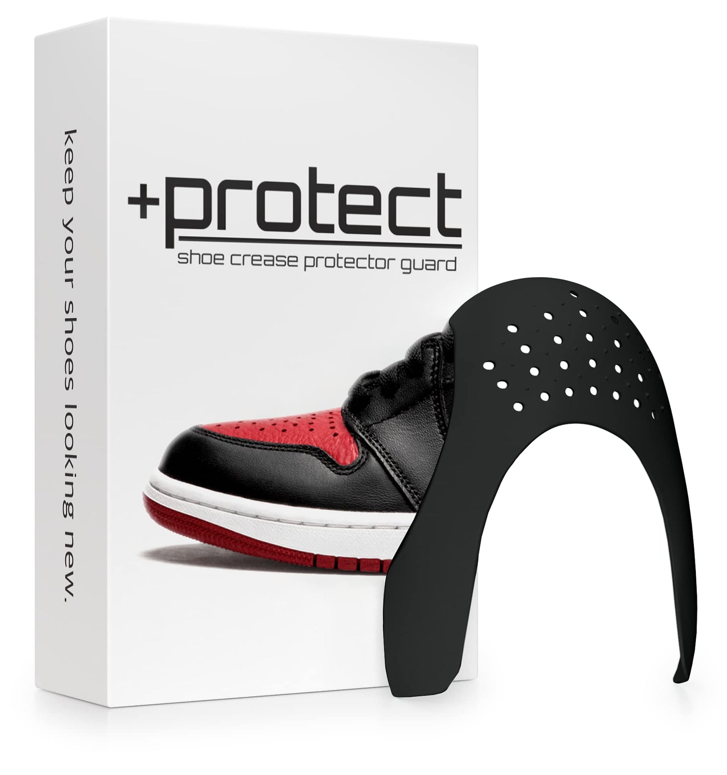 +Protect | Shoe Crease Protector Guards for Sneakers: Air Force 1, Jordans, Dunks & More – 2 Pairs
