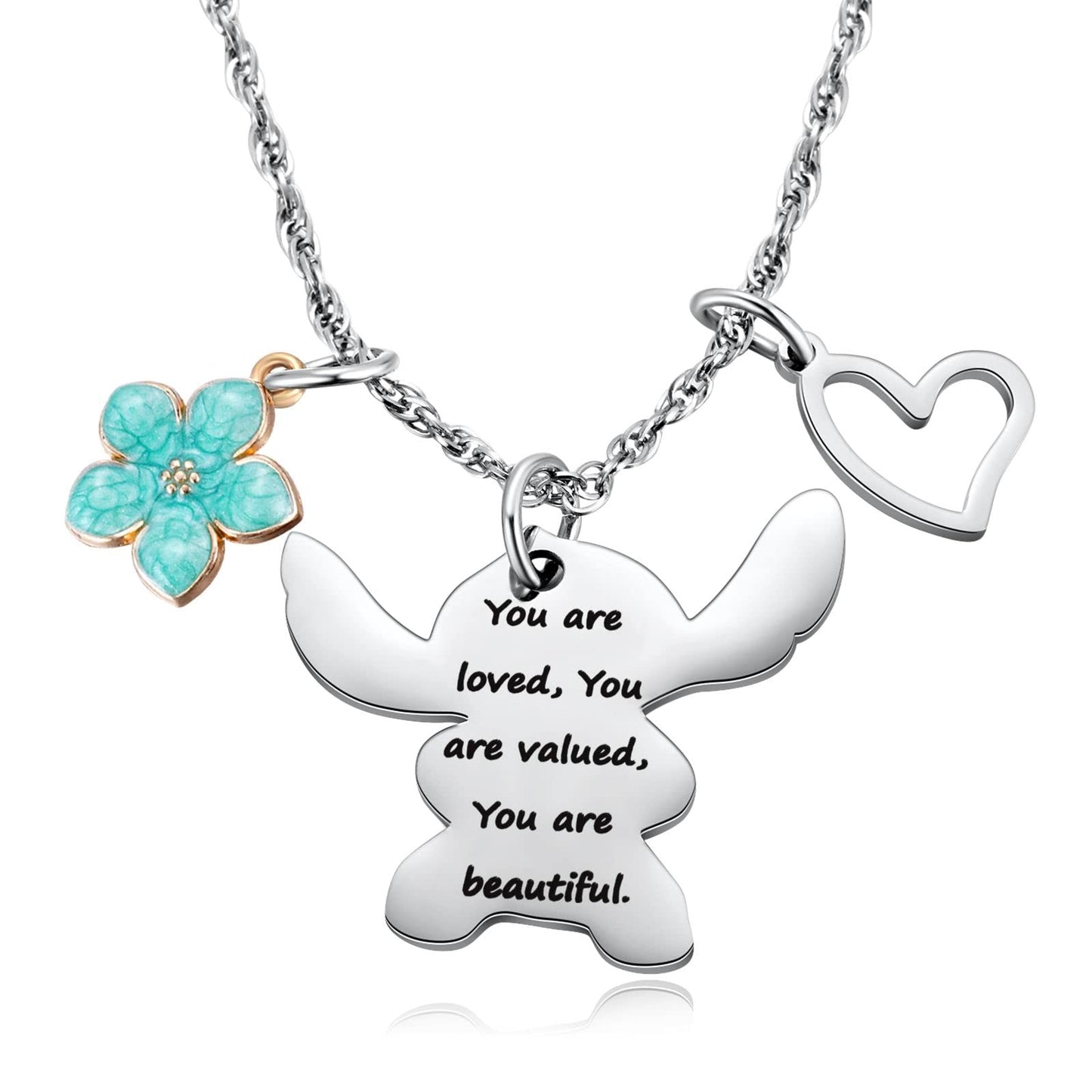 MIXJOY You are My Sunshine Necklace&Greeting Card, Birthday Christmas for Women Niece Daughter Granddaughter