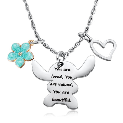 MIXJOY You are My Sunshine Necklace&Greeting Card, Birthday Christmas for Women Niece Daughter Granddaughter