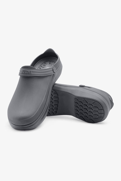KESWI Women's Backless Clog with Extra Comfortable Insole – Water Resistant, Slip Resistant, Eco Friendly – Work Shoes, Nurse Shoes, Chef Shoes