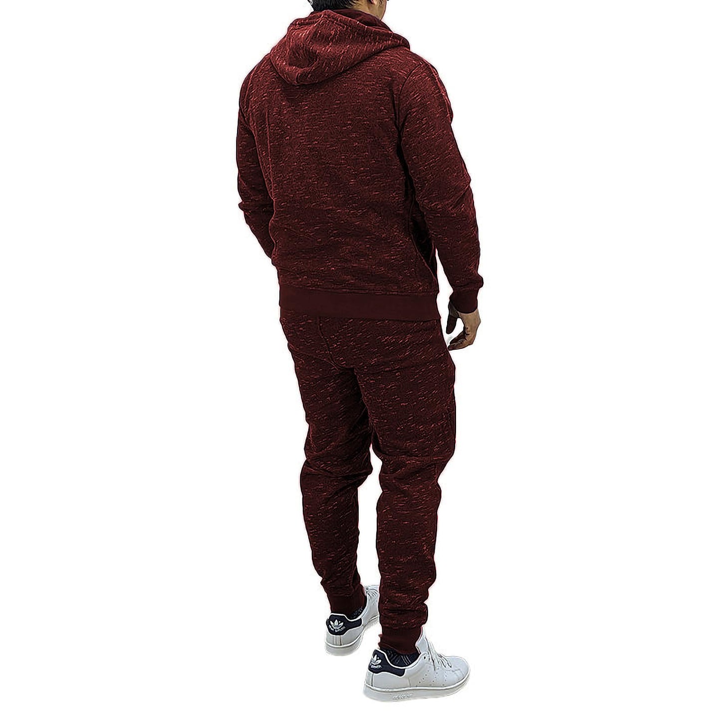 HHGKED Mens 2 Piece set Outfits Comfy Sweatsuits Athletic Jogging Tracksuit Hooded Sweatshirt and Joggers Sweatpants