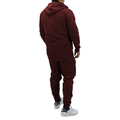 HHGKED Mens 2 Piece set Outfits Comfy Sweatsuits Athletic Jogging Tracksuit Hooded Sweatshirt and Joggers Sweatpants