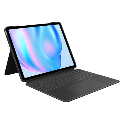 Logitech Combo Touch iPad Air 11-inch (M2) (2024), iPad Air (4th & 5th gen - 2020, 2022) Keyboard Case - Detachable Backlit Keyboard with Kickstand - Midnight Black