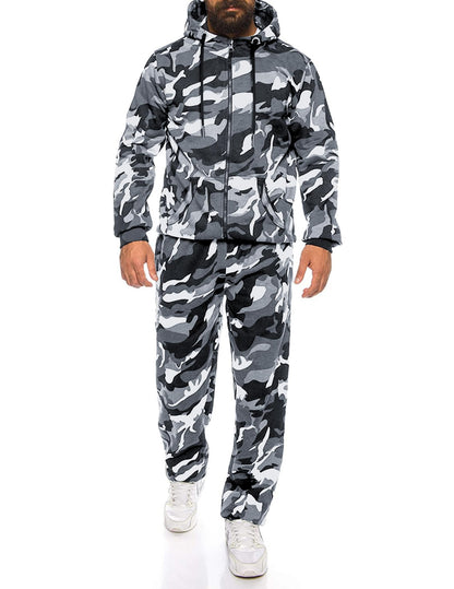 COOFANDY Sweatsuits for Men 2 Piece tracksuit Sets Full Zip Hoodie Sweatpants for Men Casual Sports Jogging Suits S-4XL