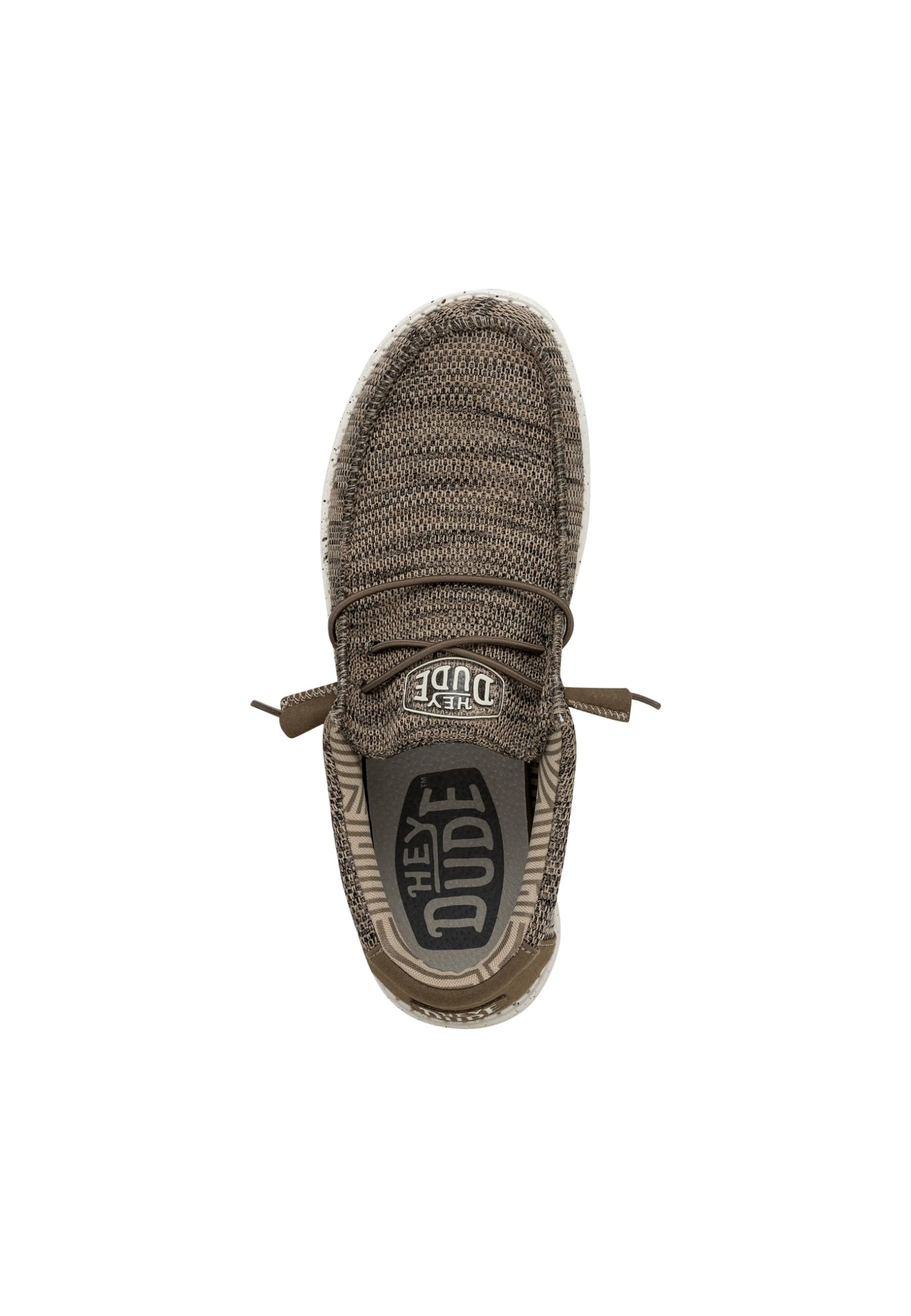 Hey Dude Men's Wally Sox | Men’s Shoes | Men's Lace Up Loafers | Comfortable & Light-Weight