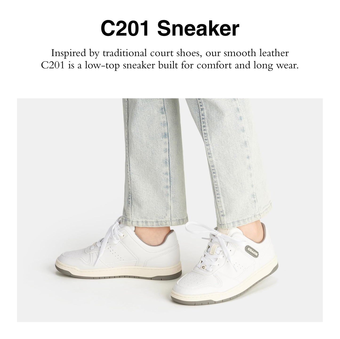 Coach women's C201 Sneaker