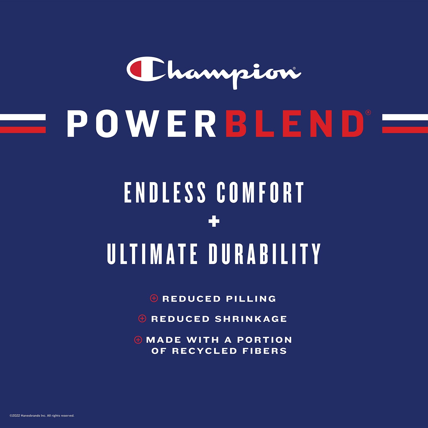 Champion Men's Hoodie, Powerblend, Fleece Men's Hoodie, Comfortable Men's Sweatshirt, Script Logo (Reg. or Big & Tall)