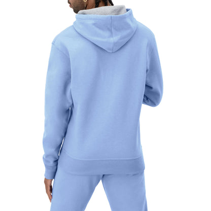 Champion Men's Hoodie, Powerblend, Fleece Men's Hoodie, Comfortable Men's Sweatshirt, Script Logo (Reg. or Big & Tall)