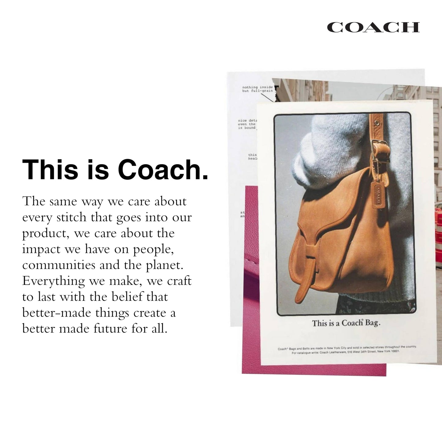 Coach Soft Tabby, Denim Multi