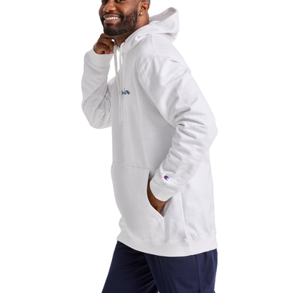 Champion Men's Hoodie, Powerblend, Fleece Men's Hoodie, Comfortable Men's Sweatshirt, Script Logo (Reg. or Big & Tall)
