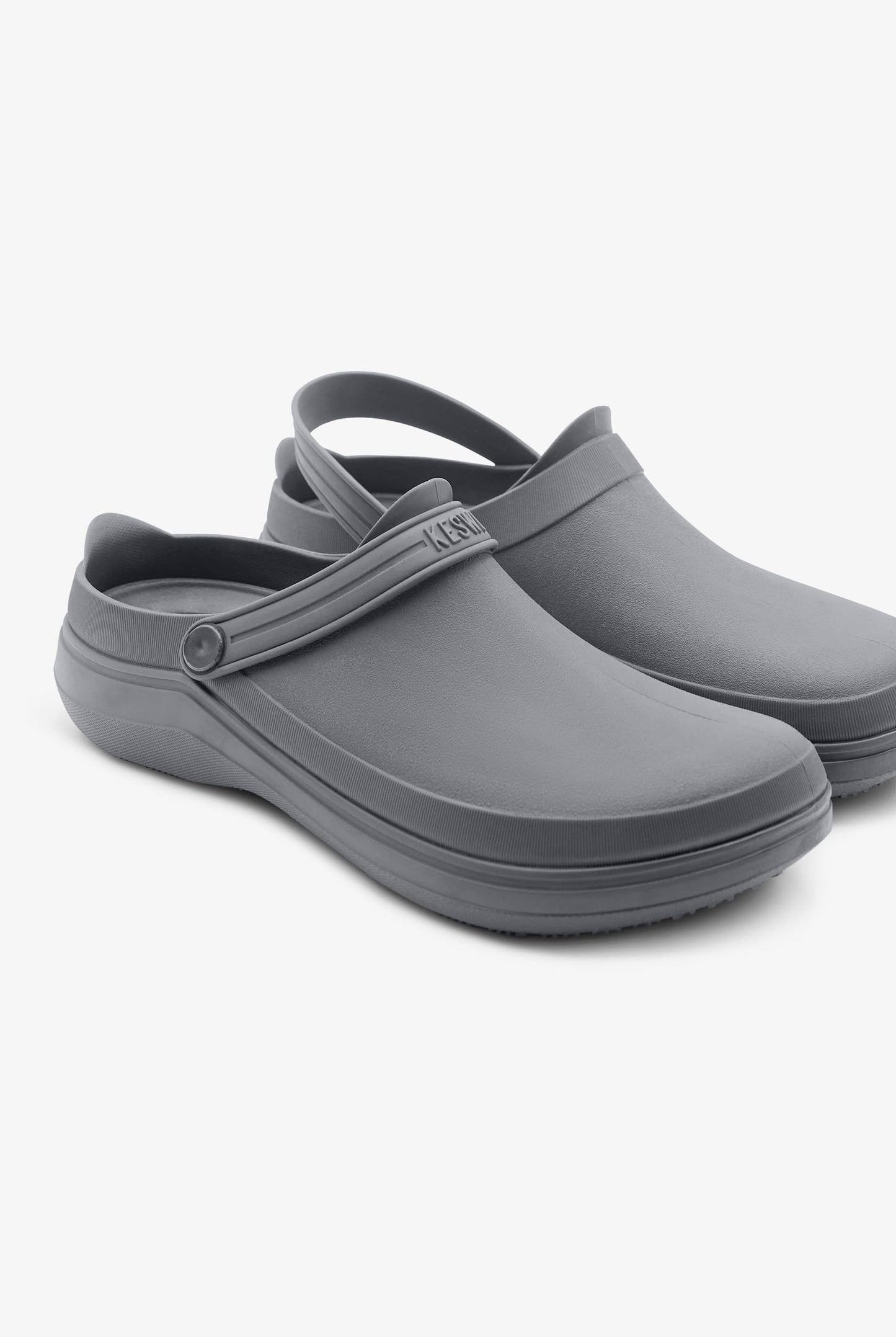 KESWI Women's Backless Clog with Extra Comfortable Insole – Water Resistant, Slip Resistant, Eco Friendly – Work Shoes, Nurse Shoes, Chef Shoes