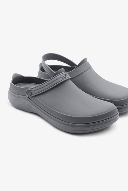 KESWI Women's Backless Clog with Extra Comfortable Insole – Water Resistant, Slip Resistant, Eco Friendly – Work Shoes, Nurse Shoes, Chef Shoes