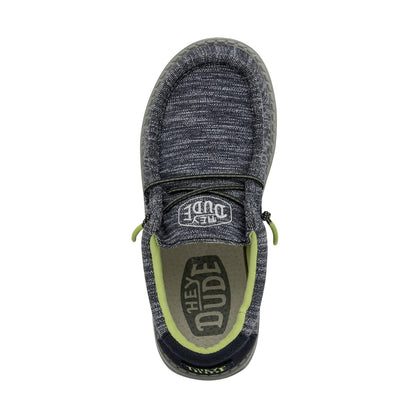 Hey Dude Men's Wally Sox | Men’s Shoes | Men's Lace Up Loafers | Comfortable & Light-Weight