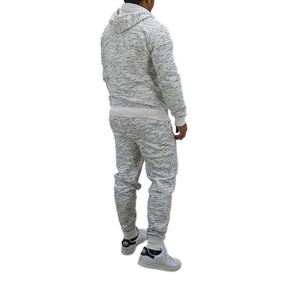 HHGKED Mens 2 Piece set Outfits Comfy Sweatsuits Athletic Jogging Tracksuit Hooded Sweatshirt and Joggers Sweatpants