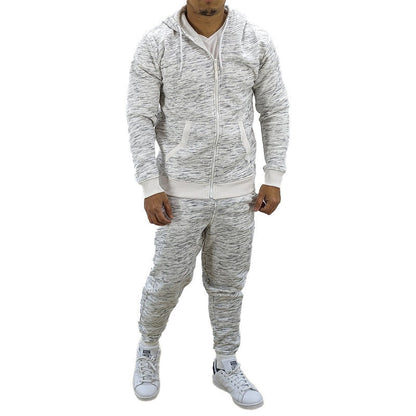 HHGKED Mens 2 Piece set Outfits Comfy Sweatsuits Athletic Jogging Tracksuit Hooded Sweatshirt and Joggers Sweatpants