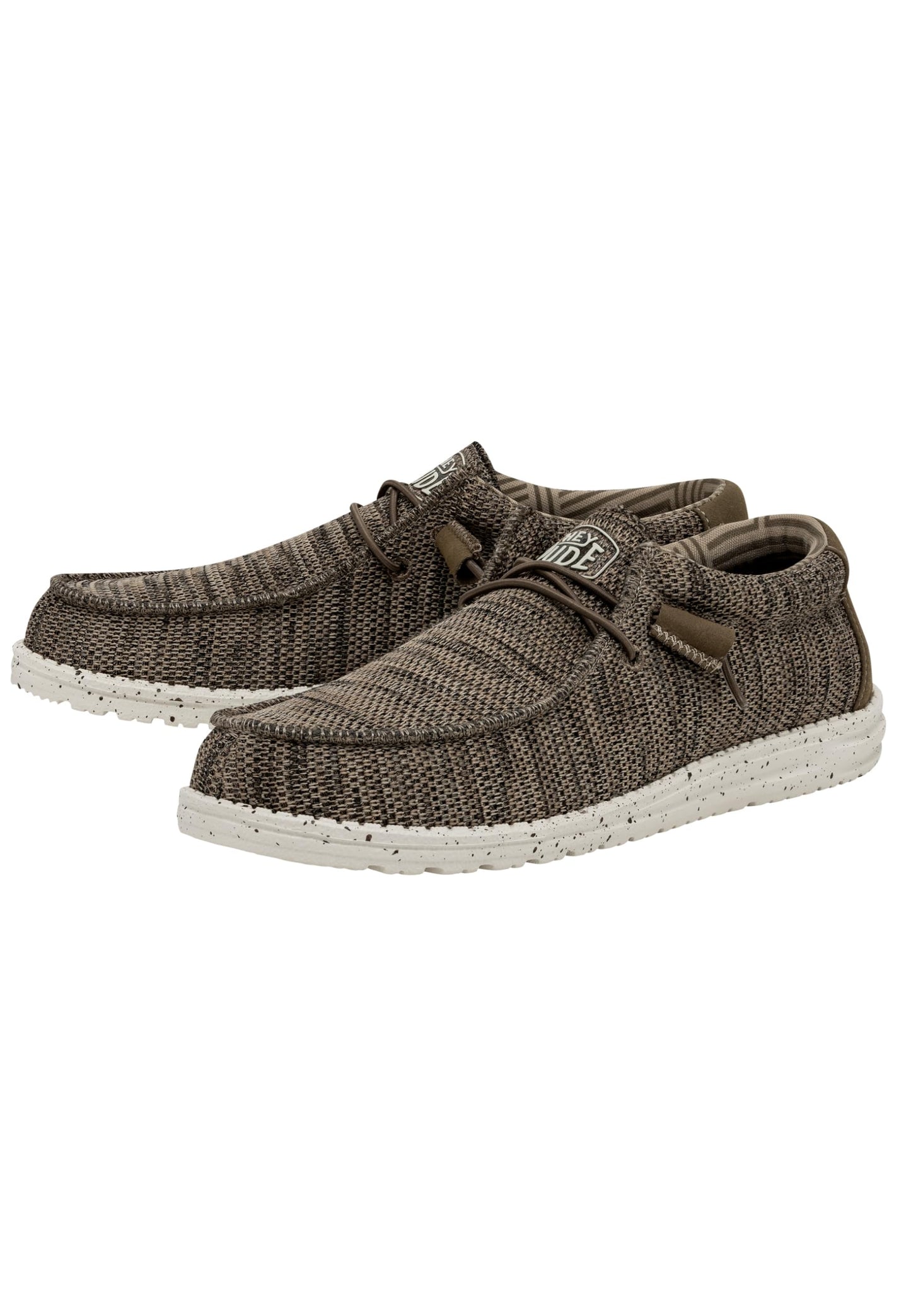 Hey Dude Men's Wally Sox | Men’s Shoes | Men's Lace Up Loafers | Comfortable & Light-Weight