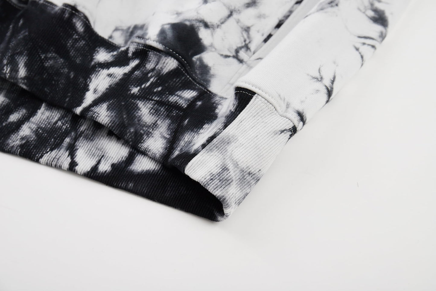 KLIEGOU Mens Tie-Dye Pullover Hooded Sweatshirt