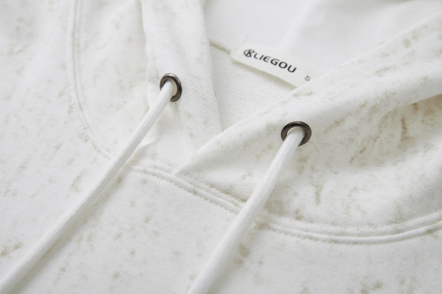 KLIEGOU Mens Tie-Dye Pullover Hooded Sweatshirt