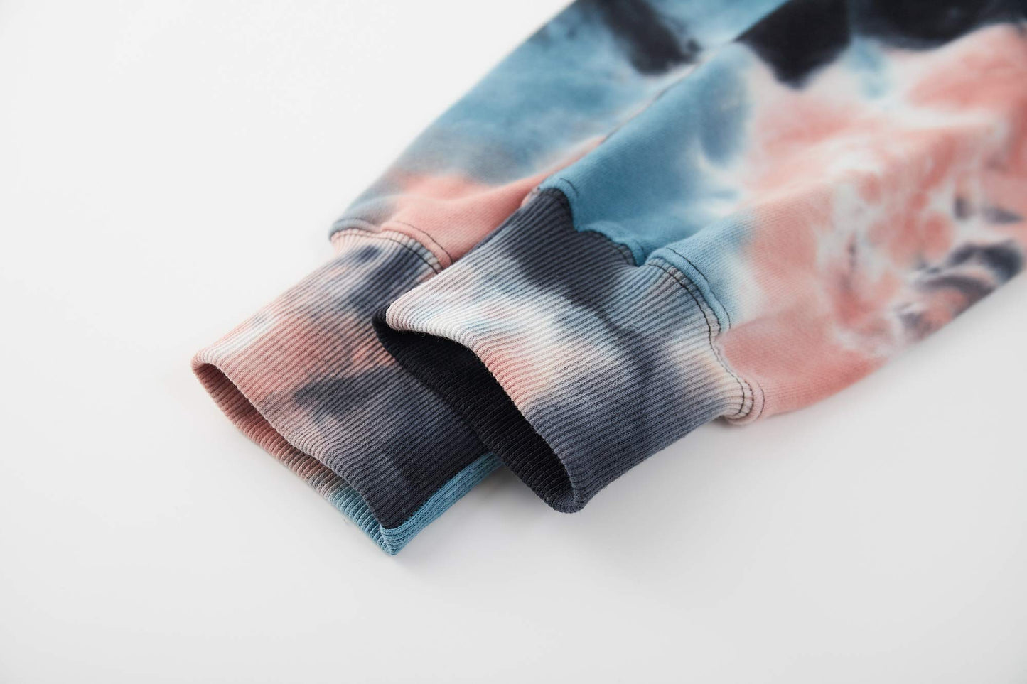KLIEGOU Mens Tie-Dye Pullover Hooded Sweatshirt