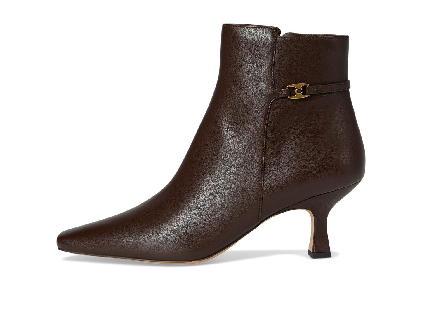 Coach Women's Rebecca Leather Bootie Ankle Boot